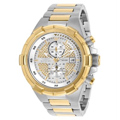 Invicta Men s Aviator 50.5mm Two Tone Stainless Steel Watch Sam s Club