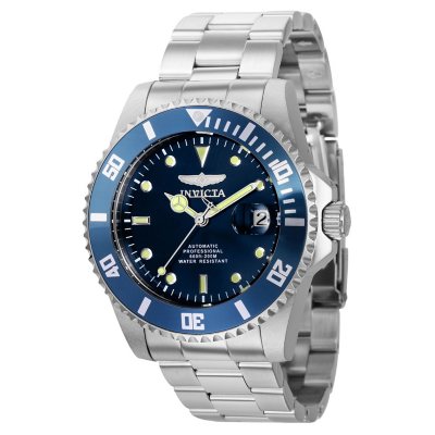 Invicta Men s Pro Diver Automatic 44mm Silver Blue Dial