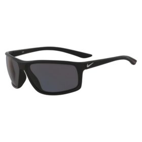 Nike Modified Square Polarized Sunglasses, Black, Adrenaline