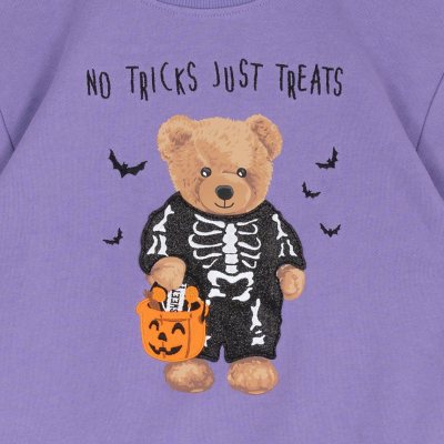 Purple, variant on Counting Daisies Fall Sweatshirt