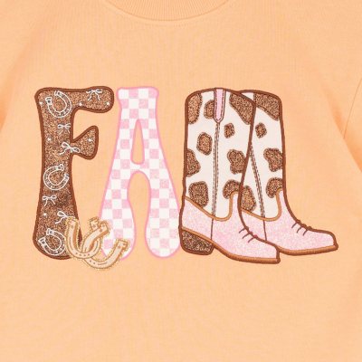 Pink, variant on Counting Daisies Fall Sweatshirt