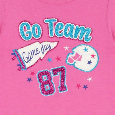 Pink, variant on Counting Daisies GameDay Tutu Set