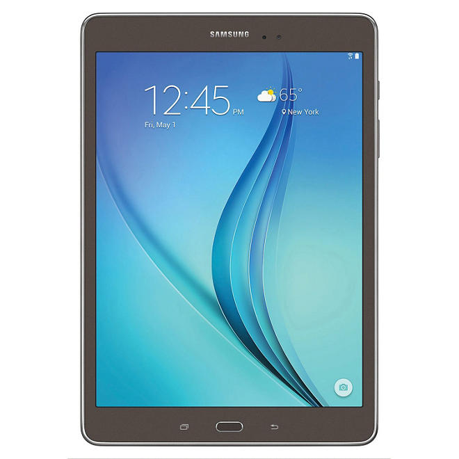 9.7" Samsung Galaxy Tab A - 16GB Smoky Titanium w/ Carrying Pouch