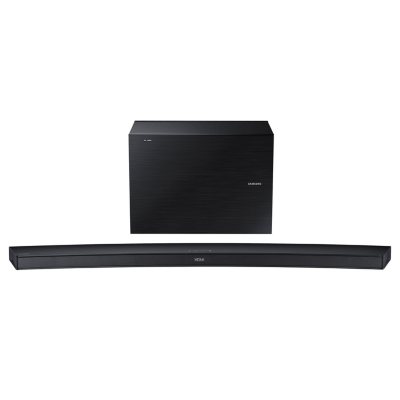 Samsung soundbar hot sale silver curved