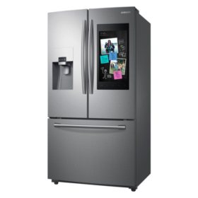 Samsung 24 2 Cu Ft French Door Refrigerator With Family Hub