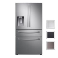 Samsung 22 cu. ft. French Door Counter Depth Refrigerator with Food Showcase RF22R7351SR
