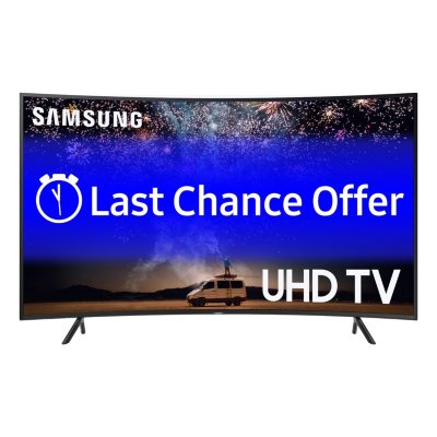 Samsung 55" Class 7-Series Curved 4K Ultra HD Smart - UN55RU730DFXZA - Sam's