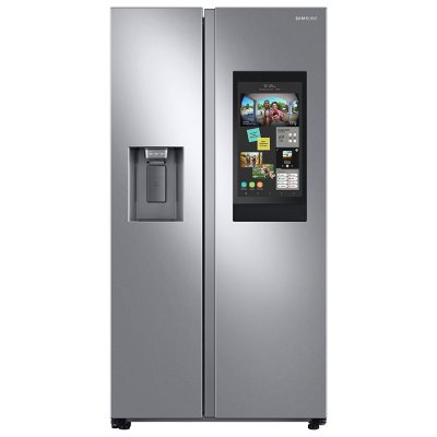 Samsung 22 Cu Ft Counter Depth Side By Side Refrigerator With Touch Screen Family Hub Sam S Club