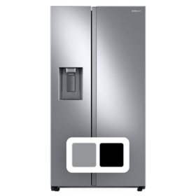 Samsung 27.4 Cu. Ft. Large Side by Side Refrigerator, Choose Color