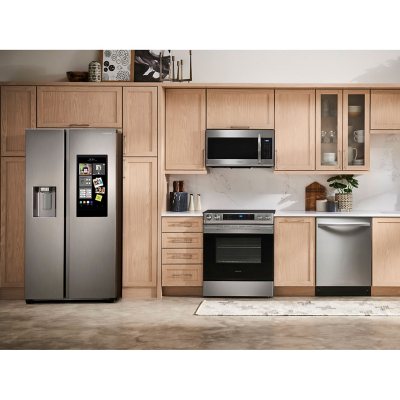 Samsung 26 7 Cu Ft Refrigerator With Family Hub Stainless Steel Rs27t5561sr Sam S Club