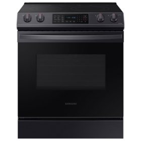 Samsung 6.3 cu. ft. Slide-in Electric Range with Convection