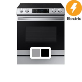 Samsung 6.3 Cu. Ft. Slide-In Electric Range, Choose Color - w/ Air Fry