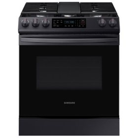 Samsung 6.0 cu. ft. Slide-in Gas Range with Convection