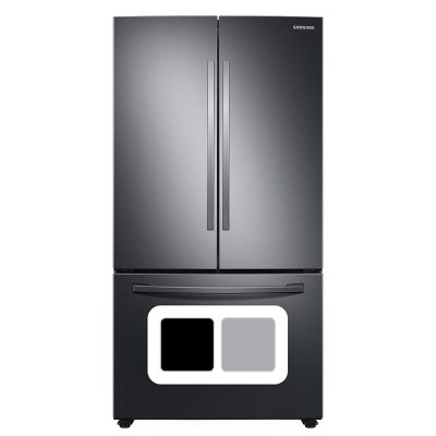 28 Cu. ft. Large Capacity 3-Door French Door Refrigerator