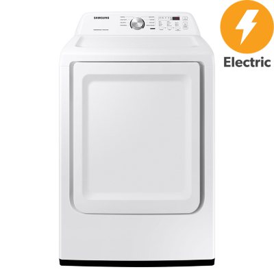 Photos - Tumble Dryer Samsung 7.2 Cu. Ft. Front Load Electric Dryer DVE45T3200WA3 