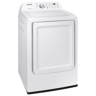 Samsung 7.5 cu ft 12-Cycle Smart Gas Dryer with Steam – White – All In  Stock Today!