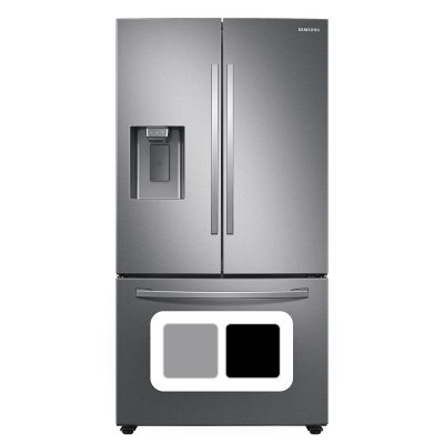 Samsung 23 Cu. Ft. Smart Counter Depth 4-Door Flex Refrigerator (Stainless Steel)