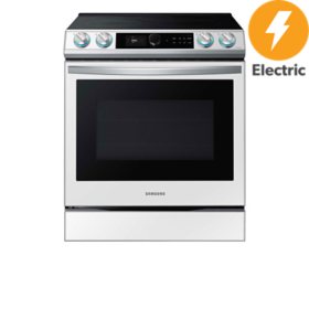 Samsung Bespoke 6.3 Cu.Ft.. Electric Slide-in Range w/ Smart Dial & Air Fry