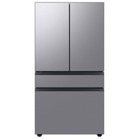 Samsung 23 cu. ft. Smart Bespoke 4-Door French-Door Refrigerator with Customizable Panel Colors and AutoFill Water Pitcher in Stainless Steel