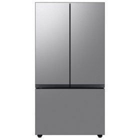  Samsung 24 cu. ft. Smart BESPOKE 3-Door French-Door Refrigerator with Customizable Panel Colors and AutoFill Water Pitcher in Stainless Steel
