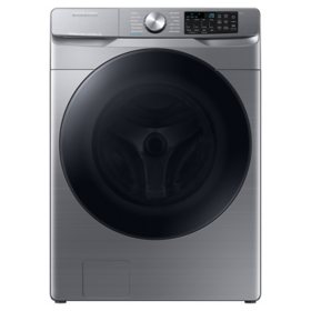 Samsung 4.5 cu. ft. Large Capacity Smart Front Load Washer with Super Speed Wash - Platinum