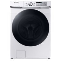 Samsung 4.5 cu. ft. Large Capacity Smart Front Load Washer with Super Speed Wash- White