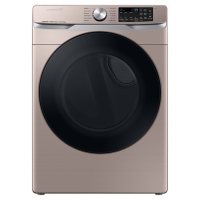 Samsung 7.5 cu. ft. Smart Electric Dryer with Steam Sanitize+ (Champagne)