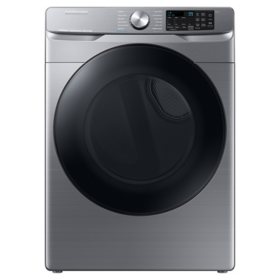Samsung 7.5 cu. ft. Smart Electric Dryer with Steam Sanitize+ in Platinum