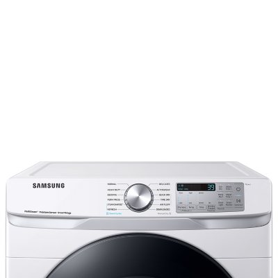 Samsung 7.5 cu ft 9-Cycle Gas Dryer White