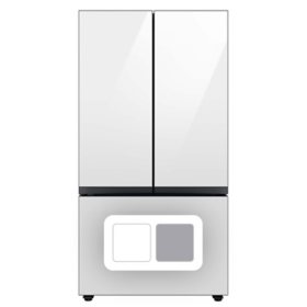 Samsung 24 cu. ft. Smart Bespoke 3-Door French-Door Refrigerator with Customizable Panel Colors and AutoFill Water Pitcher 