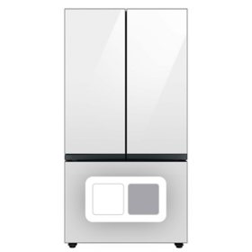 Samsung 24 cu. ft. Smart Bespoke 3-Door French-Door Refrigerator with Customizable Panel Colors and Beverage Center, Choose Color