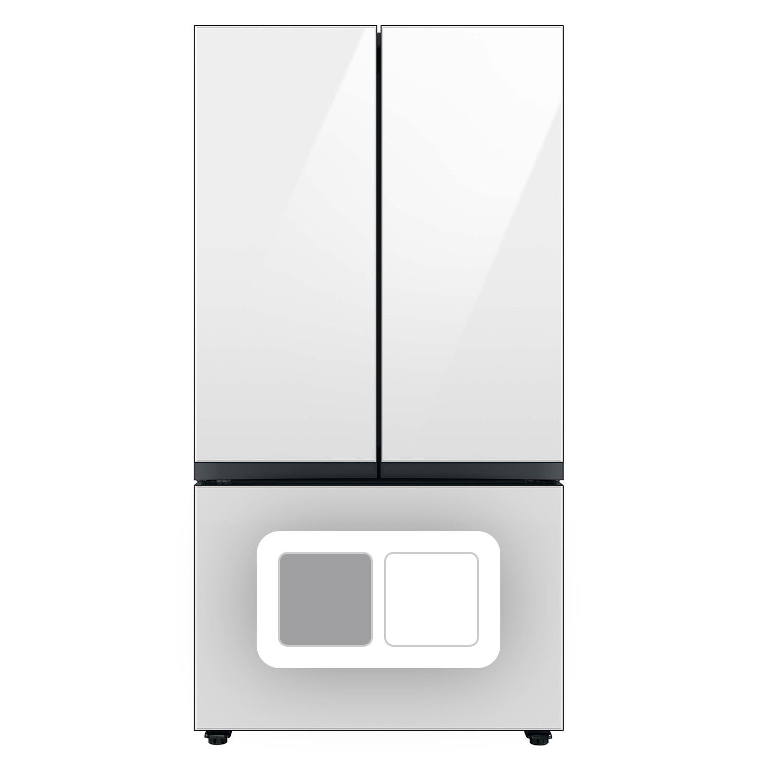 Samsung Bespoke 30 Cu. Ft. Smart French-Door Refrigerator w/ AutoFill Water Pitcher (White)