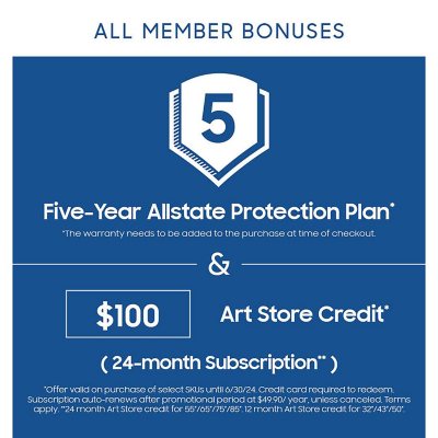 Samsung 85 Class - The Frame Series - 4K UHD QLED LCD TV - Allstate 3-Year  Protection Plan Bundle Included for 5 Years of Total Coverage*
