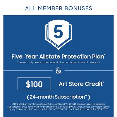 Samsung 55 Class - The Frame Series - 4K UHD QLED LCD TV - Allstate 3-Year  Protection Plan Bundle Included for 5 Years of Total Coverage*