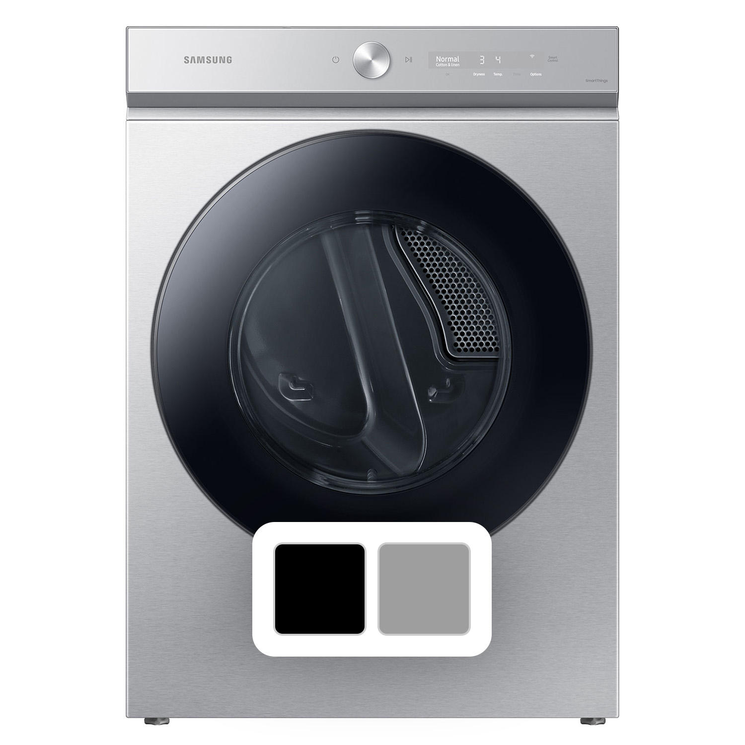 Samsung Bespoke 7.6 Cu. Ft. Ultra Capacity Electric Dryer (Stainless Steel)