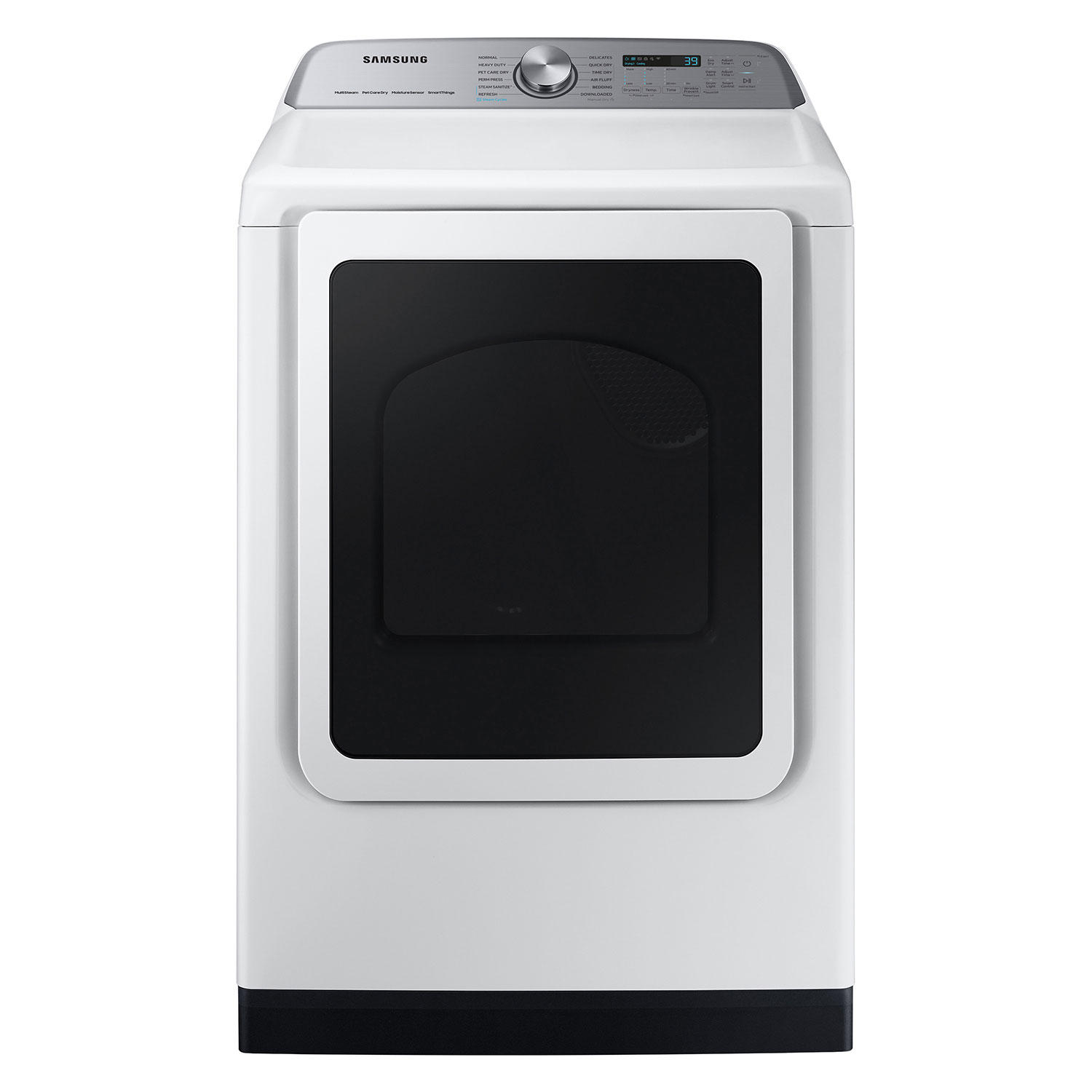 SAMSUNG 7.4 cu. ft. Smart Electric Dryer with Steam Sanitize+ (White)