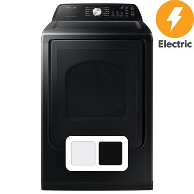Samsung 7.4 cu. ft. Electric Dryer (Choose Color) with Sensor Dry (Brushed Black)
