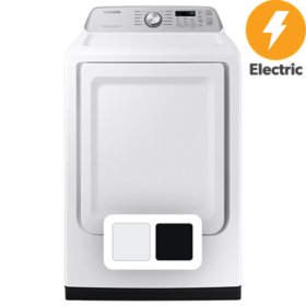 Samsung 7.4 cu. ft. Electric Dryer, Choose Color with Sensor Dry 