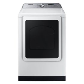 Samsung 7.4 cu. ft. Smart Electric Dryer (Choose Color) w/ Steam Sanitize+ and Pet Care Dry 
