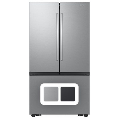 Samsung 32 Cu. Ft. Mega Capacity French Door Refrigerator w/ Dual Auto Ice Maker (Stainless Steel):- Stainless Steel