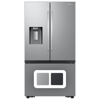 Samsung 31 Cu. Ft. Mega Capacity French Door Refrigerator w/ Four Types of Ice (SS):- Stainless Steel