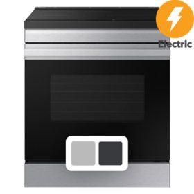 Samsung Bespoke 6.3 cu. ft. Slide-In Induction Range with Anti-Scratch Glass Cooktop