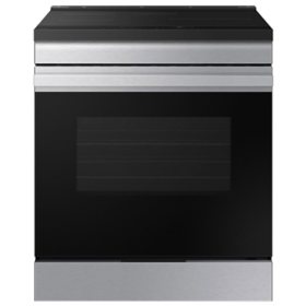 Samsung Bespoke Smart Slide-In Induction Range 6.3 cu. ft. (Choose Color) with Anti-Scratch Glass Cooktop