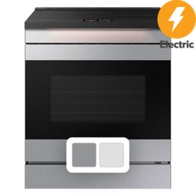 Samsung Bespoke AI Slide-In Induction Range 6.3 cu. ft., Choose Color with Cooking Hub & Smart Oven Camera