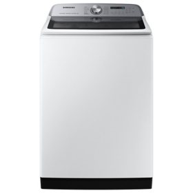 Samsung 5.1 cu. ft. Large Capacity Smart Top Load Washer with ActiveWave™ Agitator and Super Speed Wash