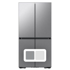 Samsung Bespoke 4-Door Flex Counter Depth Refrigerator with Beverage Center, Choose Color
