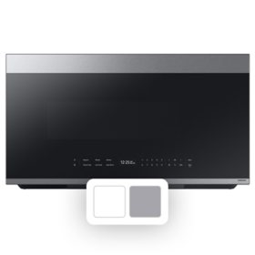 Samsung Bespoke Smart Over-the-Range Microwave 2.1 cu. ft. with Auto Dimming Glass Touch Controls