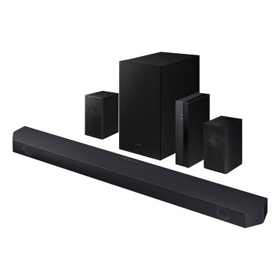 SAMSUNG HW-Q65C/ZA 5.1 Channel Sound Bar with wireless Subwoofer, Q-Symphony & Dolby ATMOS Audio