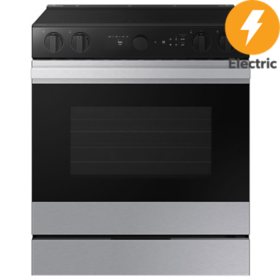 Samsung Bespoke 6.3 cu. ft. Slide-In Electric Range with Air Sous Vide & Air Fry 