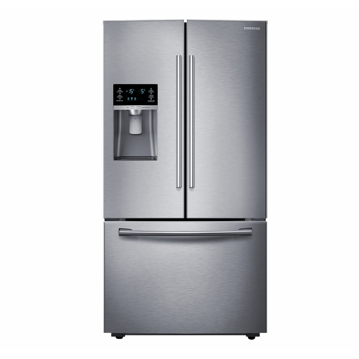 Samsung RF28HFEDBSR 28.1 Cu. Ft. French Door Refrigerator with Thru-the-Door Ice and Water – Stainless-Steel